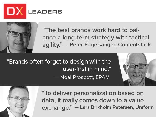 DX leaders from Contentstack, EPAM and Uniform talk personalization, privacy and omnichannel experience