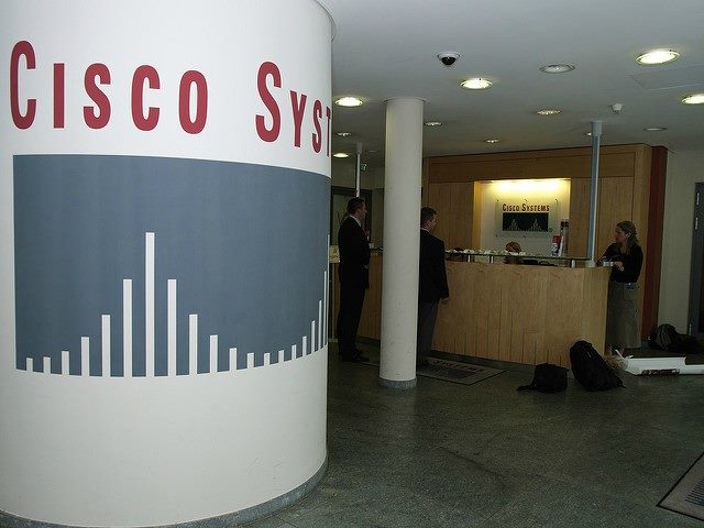 Inside a Cisco Systems office. Today, Cisco Systems acquired Broadsoft to boost its cloud communications and collaboration play.