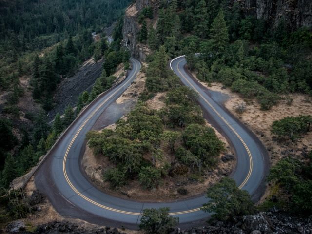 winding road