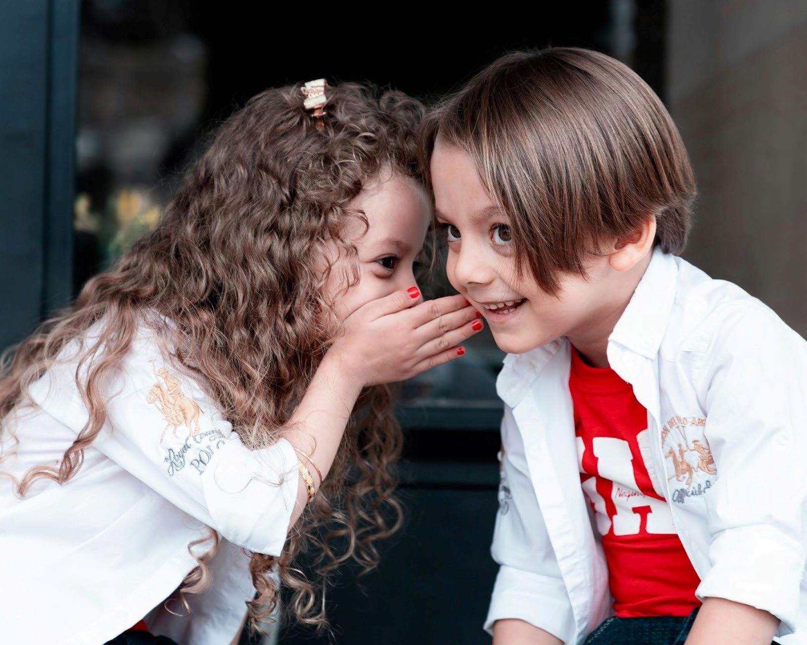 whispering