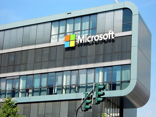 Microsoft building in the EU