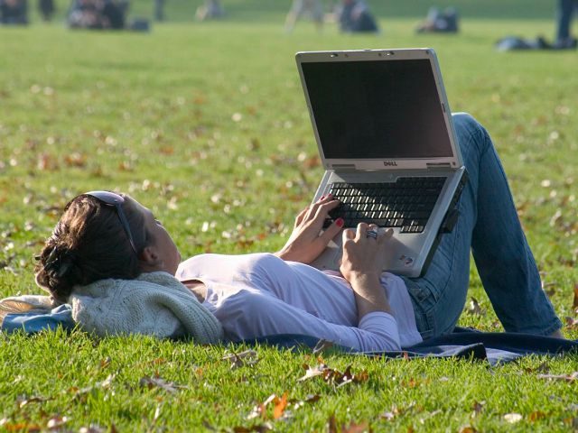 Working outside