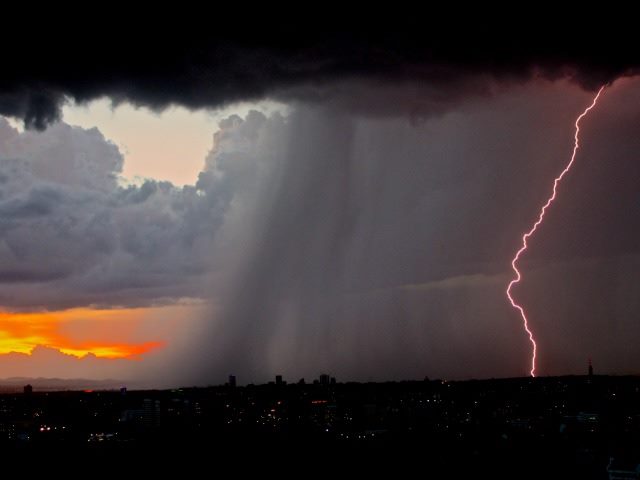 cloudy with rain