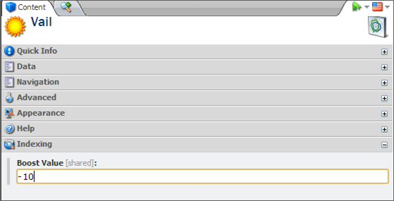Sitecore 7 - Boosting
