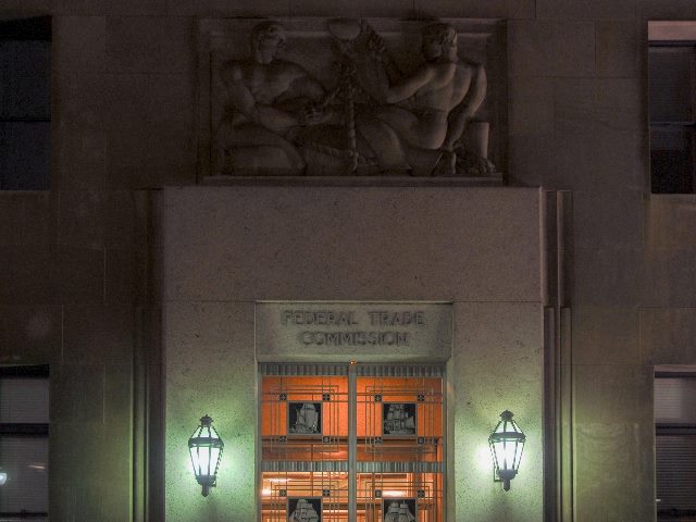  Federal Trade Commission building in Washington, DC. 
