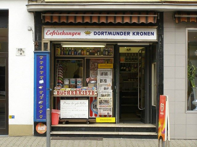 A newsstand in Zürich, Switzerland
