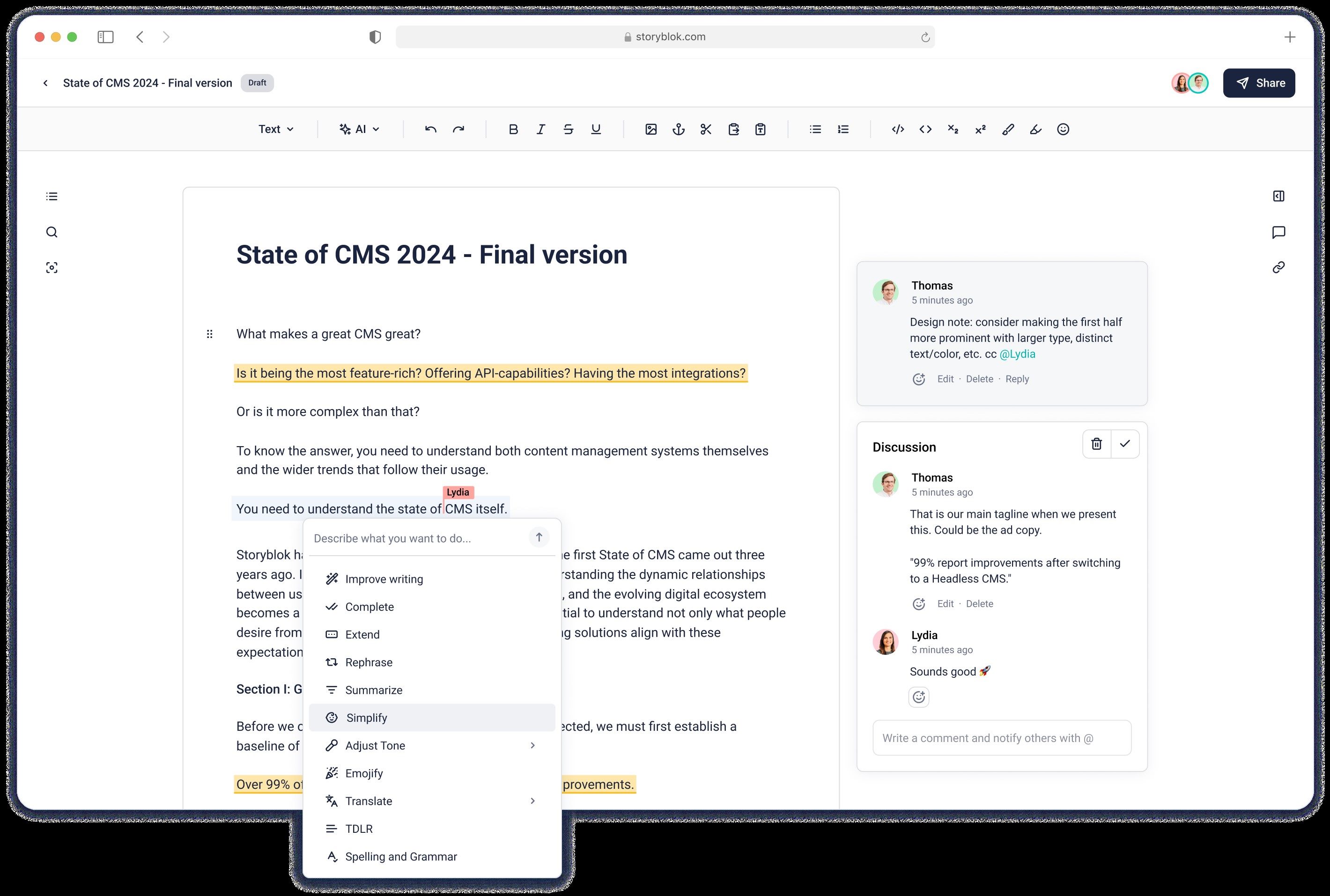 state of cms