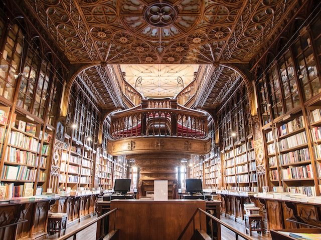 library in Portugal