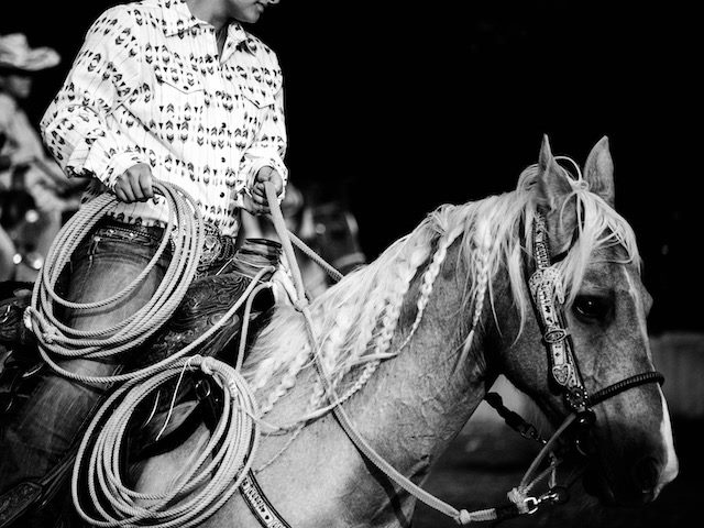 cowboy with a lasso