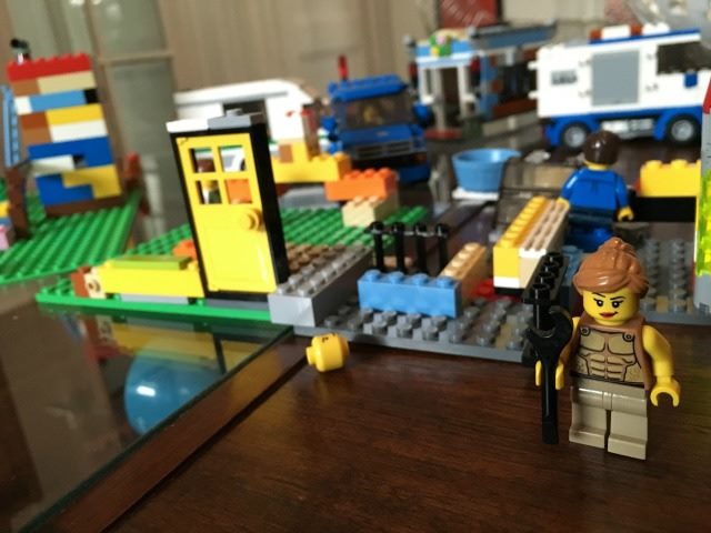 lego time in the living room