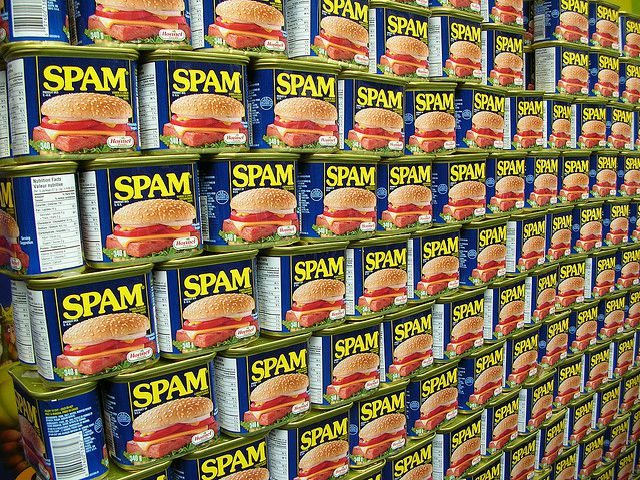 Wall of spam
