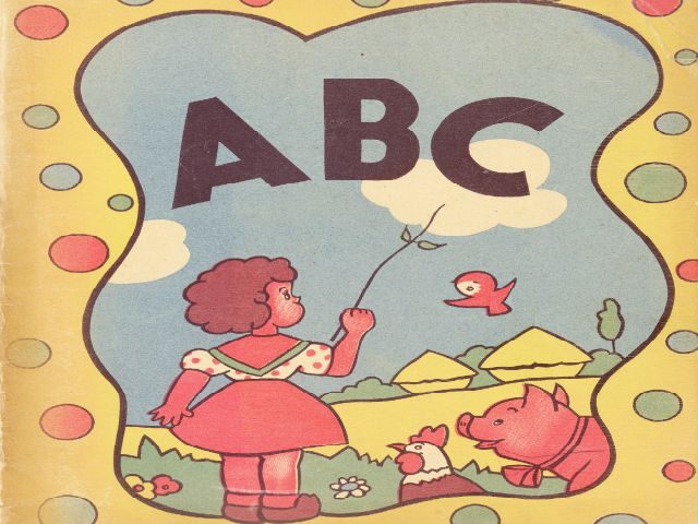 cover of a child's ABC book