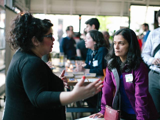 meeting a representative of a company