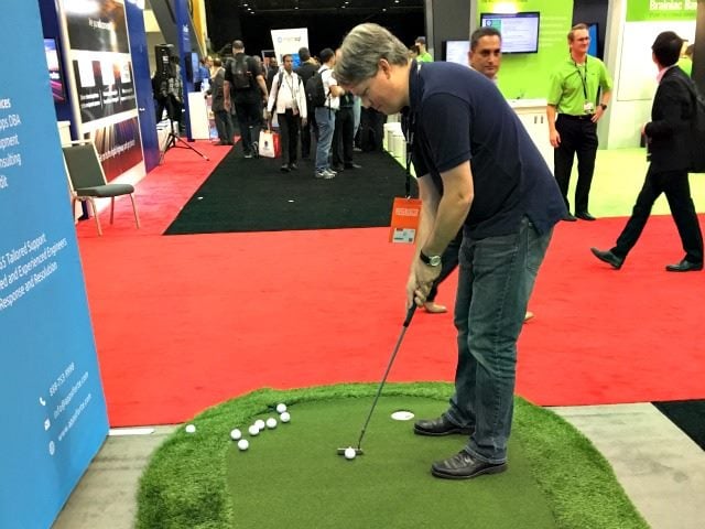 Derek Walter "golfing badly"