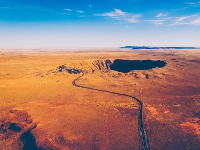 crater in Arizona