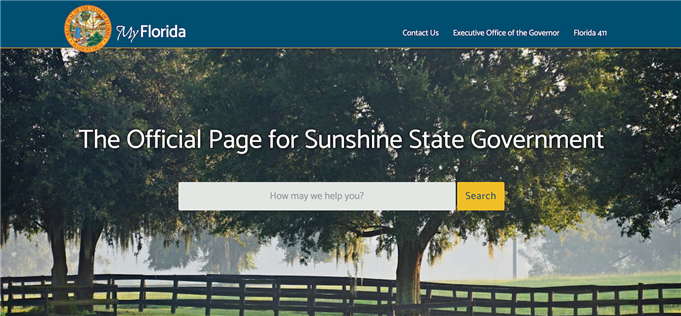 Florida state website
