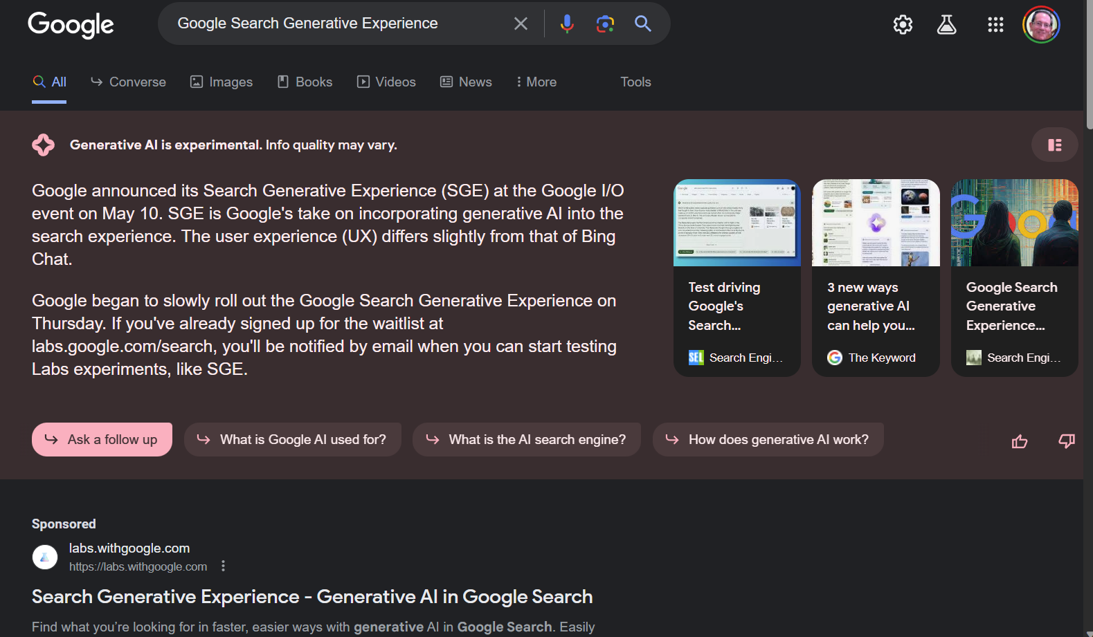 google sge