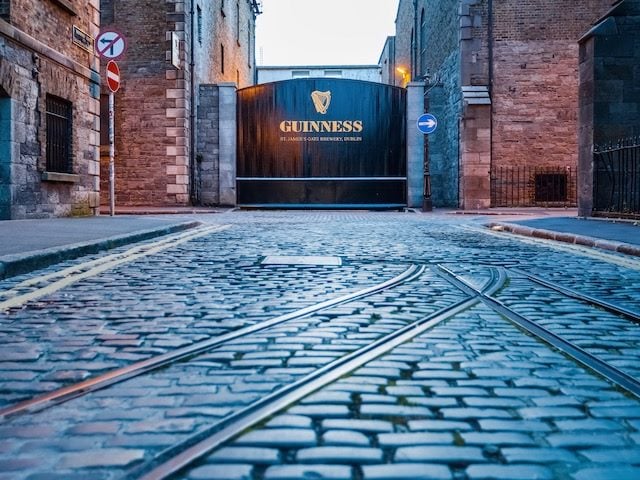 Guinness Brewery at St. James Gate in Dublin