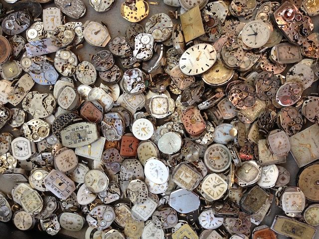 pile of old watches