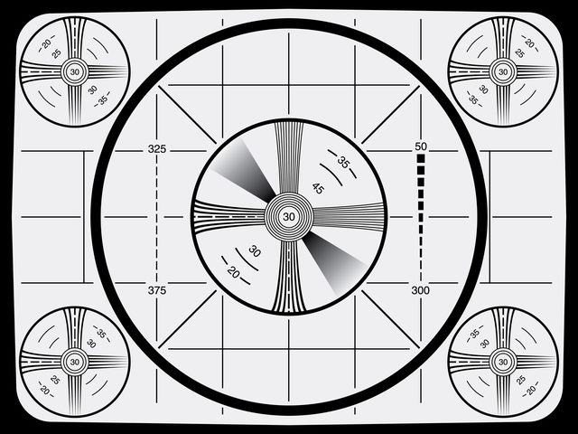 TV Test Pattern - Microservices Testing Concept
