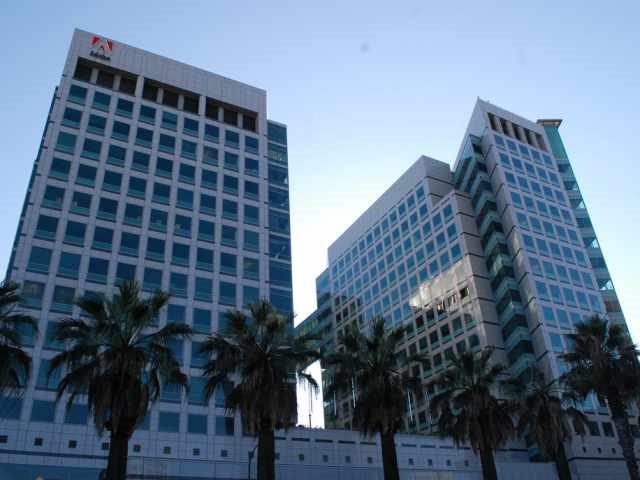 Adobe headquarters in San Jose, Calif.