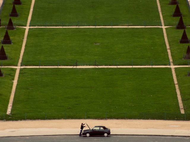 Stalled car