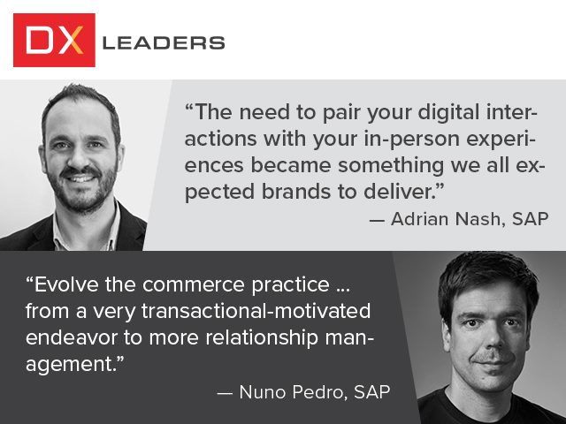 SAP's Adrian Nash and Nuno Pedro