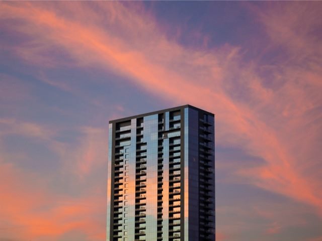 twilight in Austin