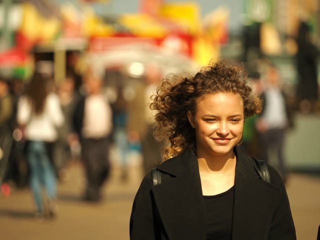 happy woman