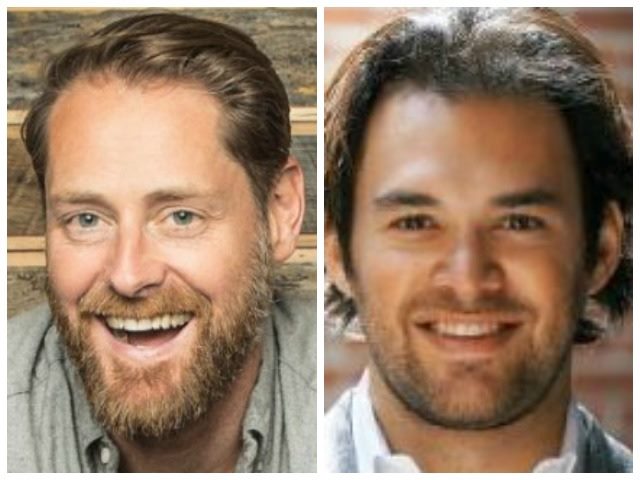 Hootsuite CEO Ryan Holmes, left, and Conversocial CEO Joshua March