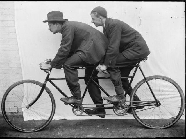 tandem bicycle