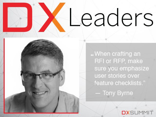 DX Leaders Series  Tony Byrne 