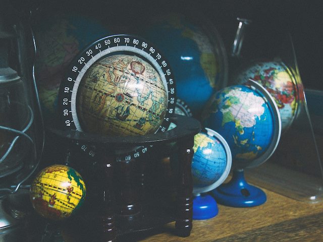 collection of globes