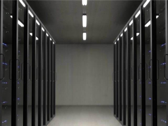 rows of servers