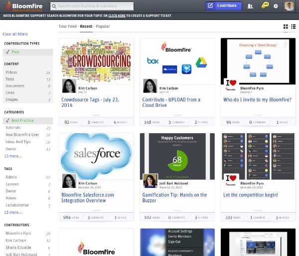 social business, Bloomfire's 'We're Not Facebook' Collaboration Train Steams On