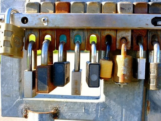 locked up