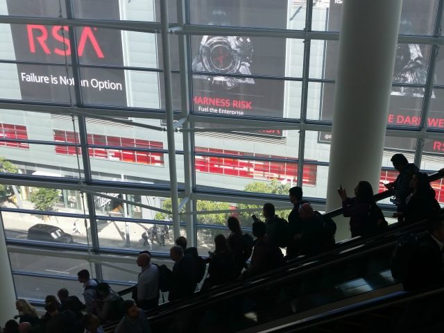 rsa 2016 conference escalator