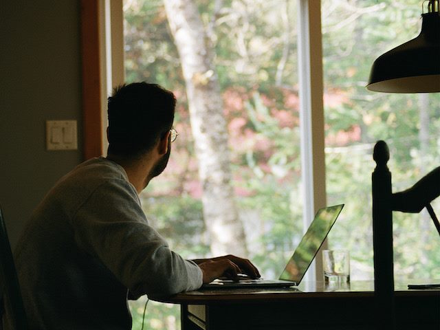 we're still all working from home