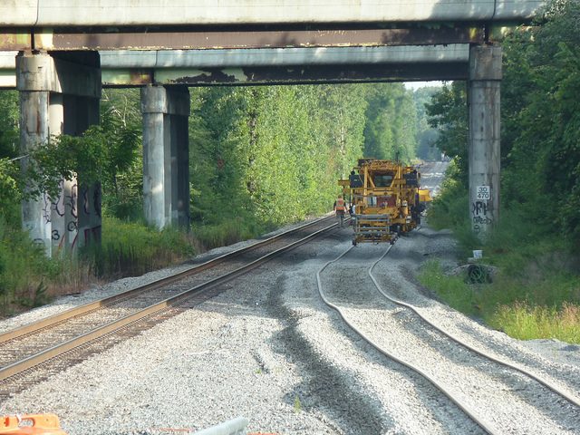 straightening out the tracks