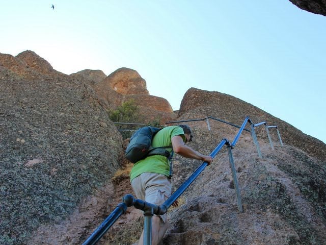 Climbing stairs