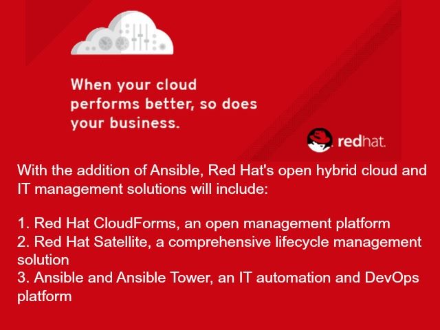 red hat buys ansible