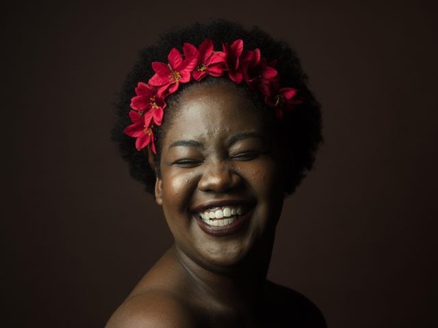 happy woman
