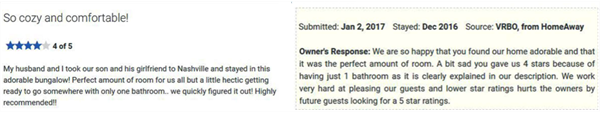 online customer review