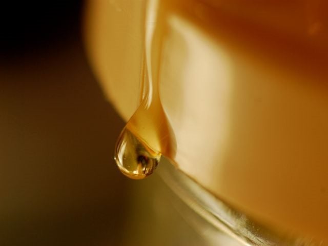 honey dripping
