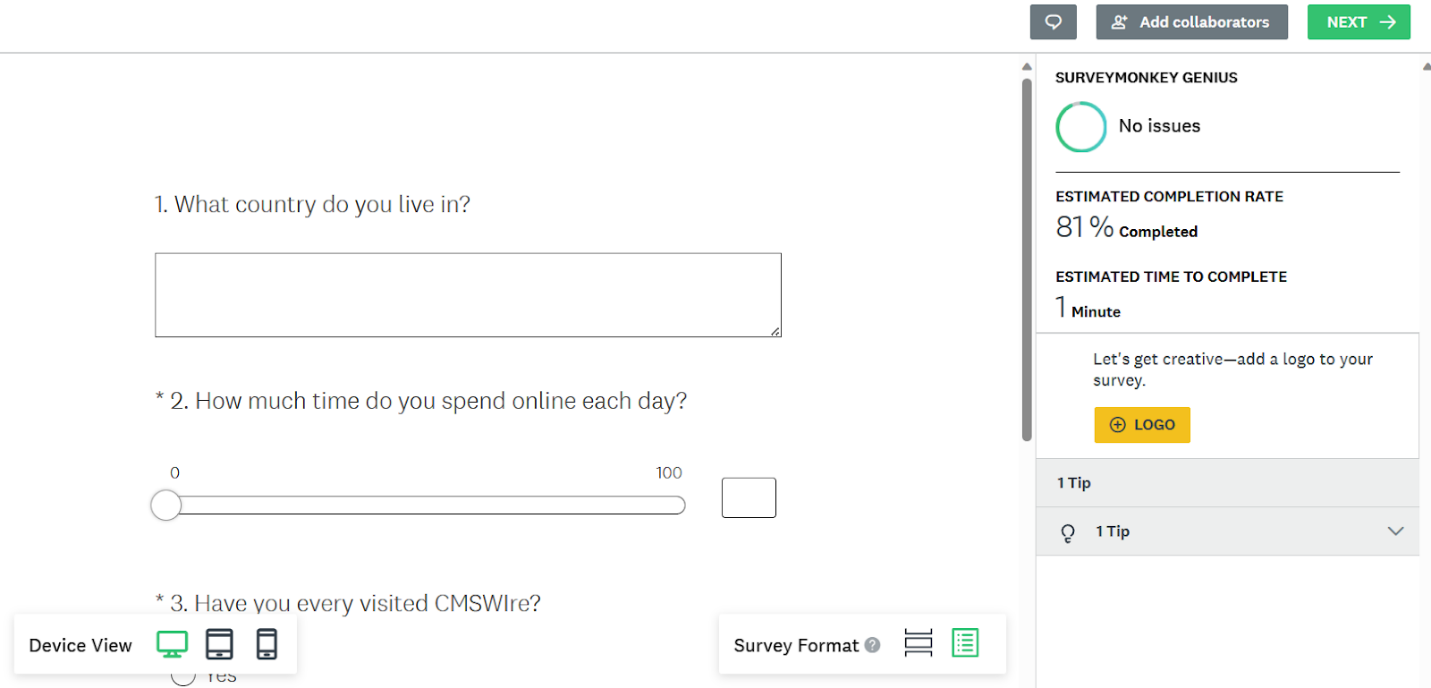 survey