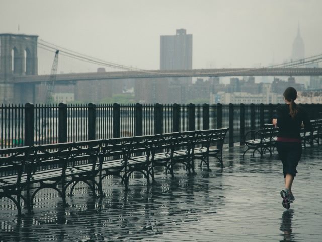 jogging