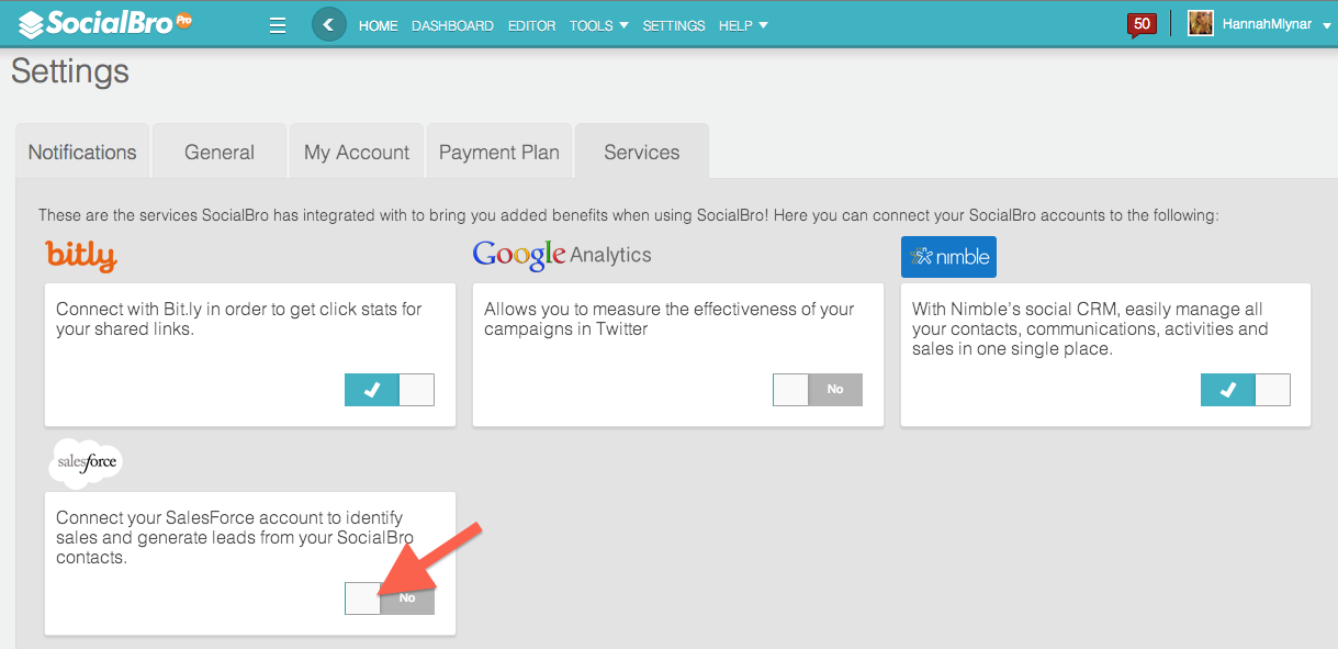 SocialBro Integrates with Salesforce + Nimble for Lead Generation