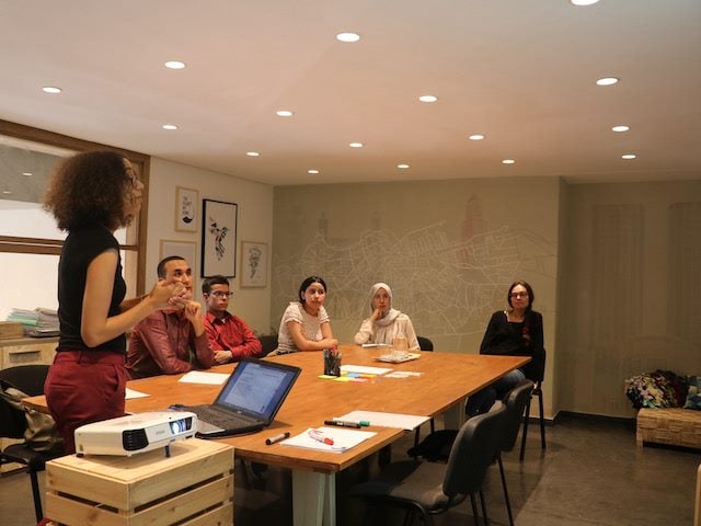 workshop in progress