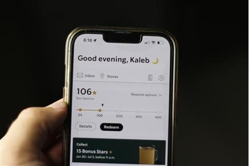 Hyper-personalization on the Starbucks mobile app