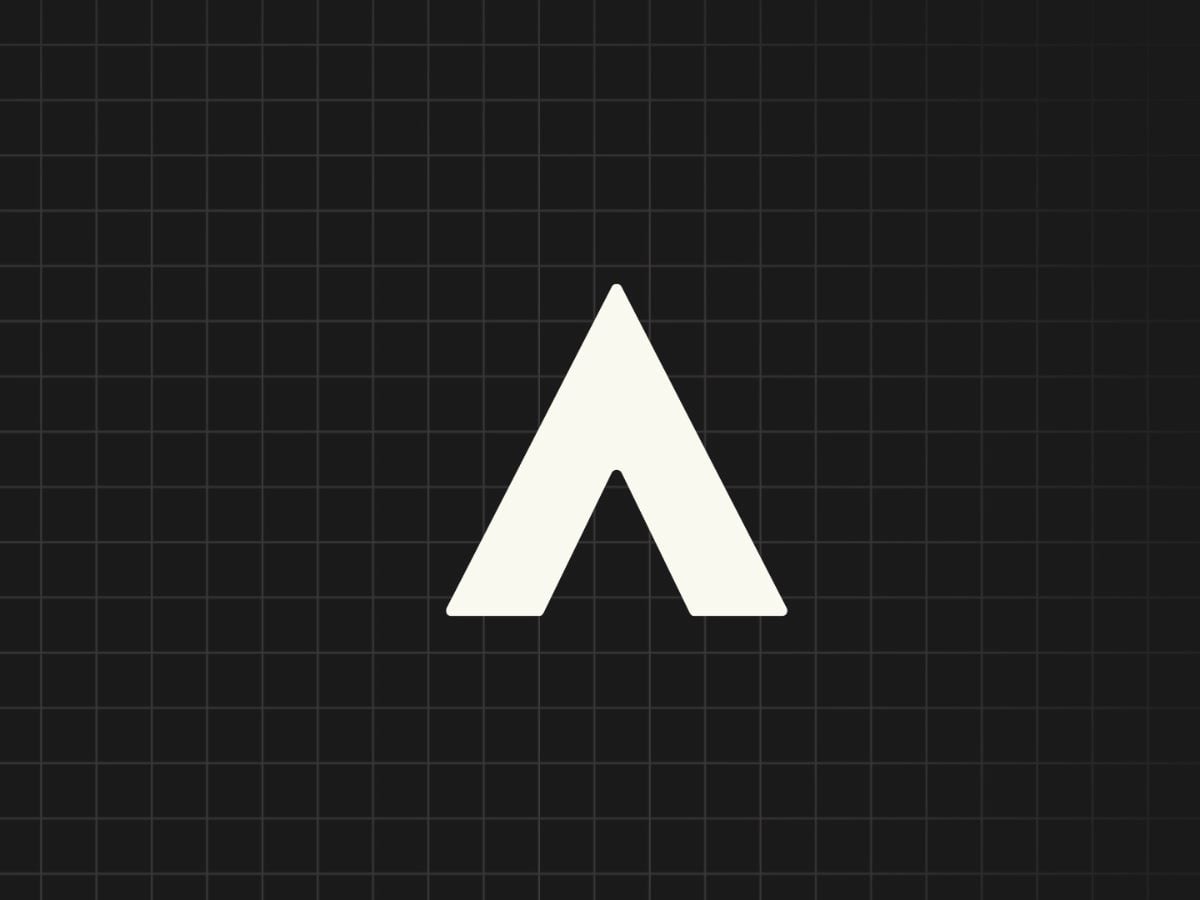 Alchemer logo mark featuring a white letter "A" on a dark background.
